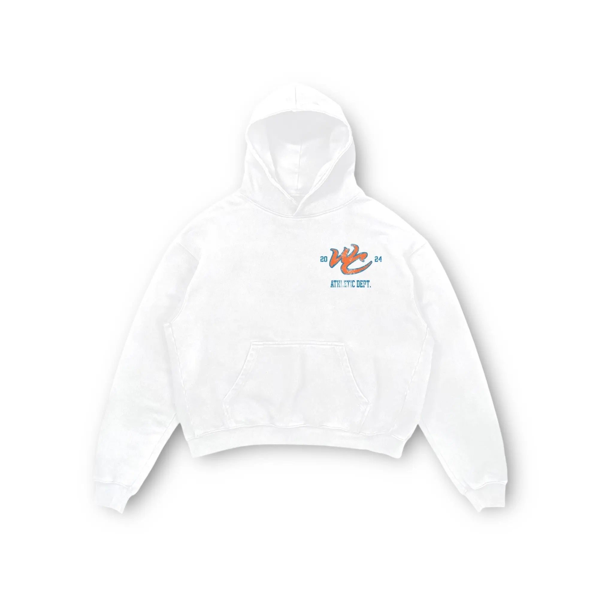 Athletic Dept. Essential Hoodie - Blanco White WINNERS CIRCLE