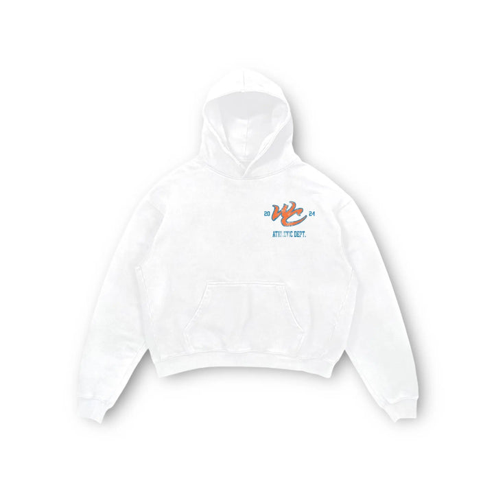 Athletic Dept. Essential Hoodie - Blanco White WINNERS CIRCLE