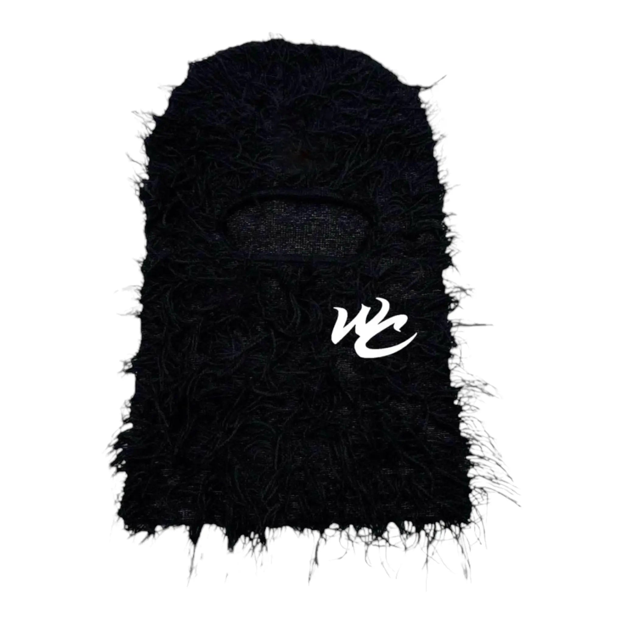 WC Fuzzy Black Balaclava Mask - WINNERS CIRCLE