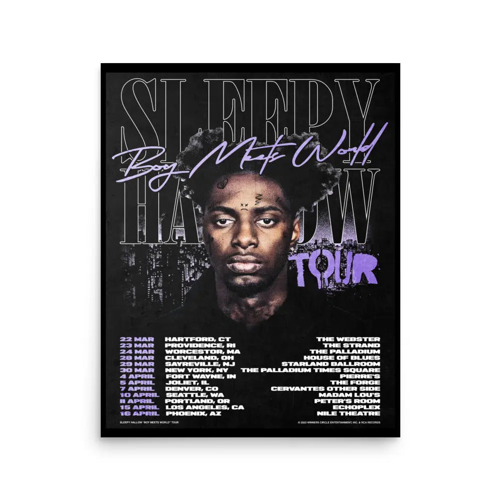 Boy Meets World Tour Poster - WINNERS CIRCLE